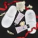Ellen Tracy Foot Care Collection, 3 Piece Set of Cozy Spa Slippers, Foot Scrub and Foot Creme, Perfect Holiday Gift Set for Women and Girls (Wild Verbena)thumb 3