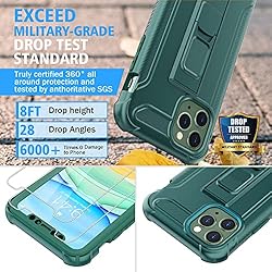 ORETECH iPhone 11 Pro Case, and [2 x Tempered Glass