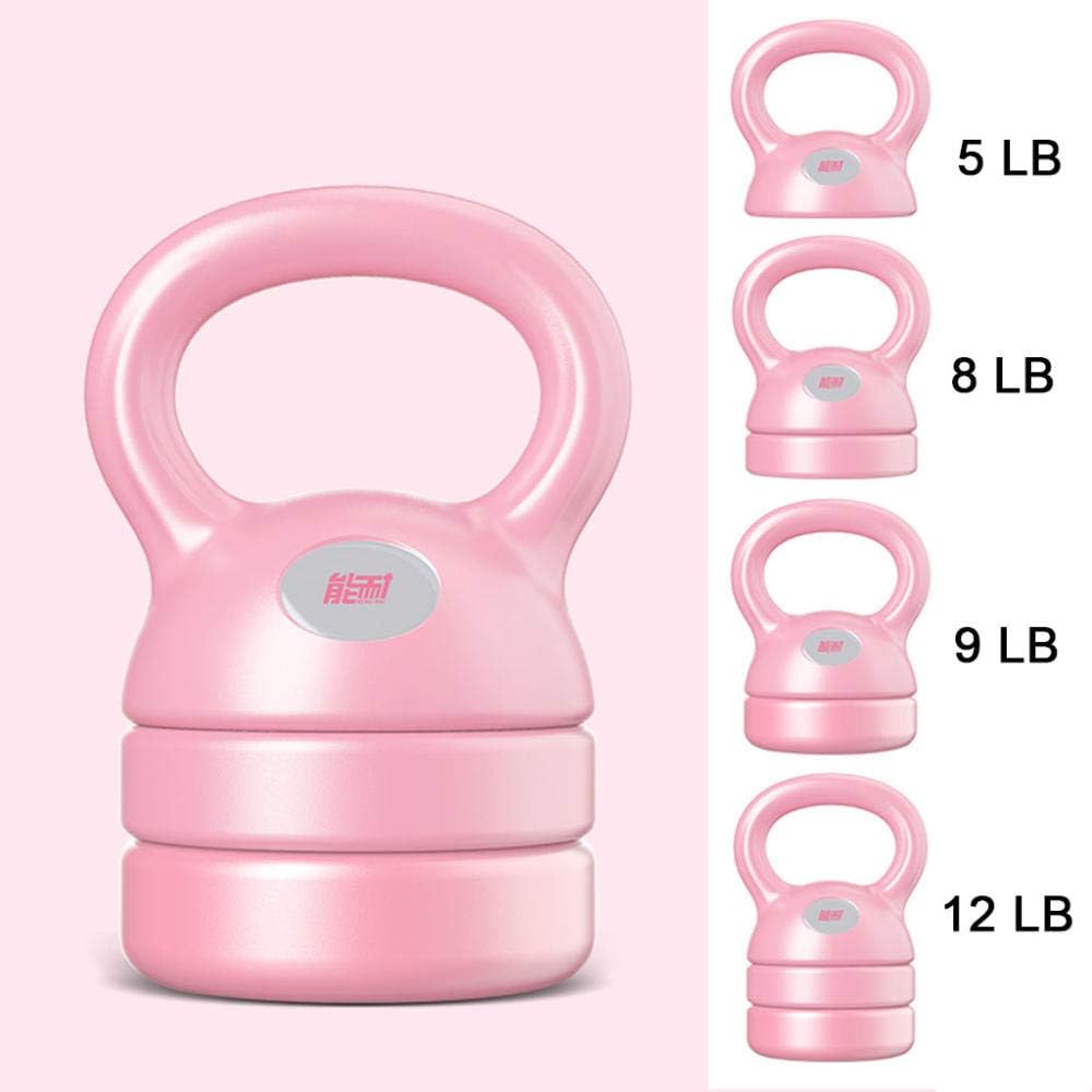LIUYUE Kettlebell, Adjustable Kettlebell5LB/8LB/9LB/12LB Fitness Kettlebell Dumbbell Training Sports Squat Equipment Kettle Bells