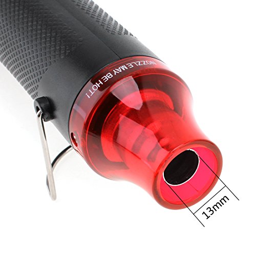 ChgImposs Mini Hot Air Gun, 110V 300W Portable Multi Function Electrical Heat Tool for DIY Embossing, Shrink Wrapping, Drying Paint