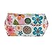 Mziart Oxford Cloth Insulated Lunch Bag Reusable Lunch Box Tote Bag Cooler Bag for Women Adults (Colorful Flowers)
