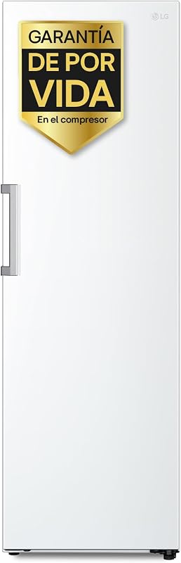 GLT51SWGSZ - Frigorífico de 1 Puerta, Linear Cooling, Sistema No Frost, Tecnología Magic Crisper, Multi Air Flow, Smart Diagnosis, Antihuellas, Clasificación E, Color Blanco