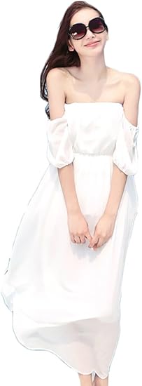 Amazon Co Jp ライブショップ Live Shop レディース エレガント おしゃれ セクシー セレブ パーティ バカンス シフォン ドレス ワンピ ストラップレス ワンピース 上品 ゴージャス セレカジ 服 ファッション小物