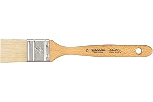 Escoda Clasico Series 2360 Artist Oil & Acrylic Paint Brush, Chungking Hog Bristle, Flat Mottler, Size 15