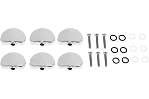 6pcs Guitar Tuning Pegs Tuners, Tuner Machine Head Buttons Replacement for Electric Guitar Bass