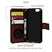 iPhone 6S 6 Wallet Case 4.7 inch, YOKIRIN PU Leather Henna Mandala 3D Relief Floral Embossed Folio Flip Full Protective Cover with Credit Card Holder Kickstand Magnetic Closure for iPhone 6 6S, Brown