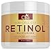 Retinol Night Cream Moisturizer for Face, Eyes | Huge 4 Ounce | Natural Lotion w/ Vitamin C, E, Jojoba | Anti-Aging | Anti-Wrinkle Firming Cream for Fine Lines, Wrinkles and Dry Skin
