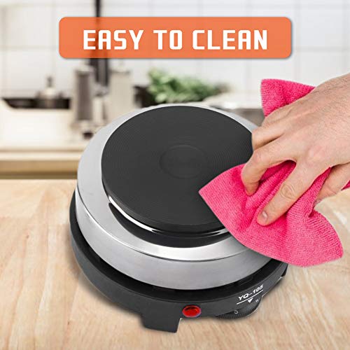4 Electric+Haofy+Portable+Countertop+Stainless