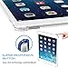 LUVVITT Clear Grip Smart Cover and Keyboard Compatible Case for Apple iPad Pro 9.7 inch (2016) - Clear