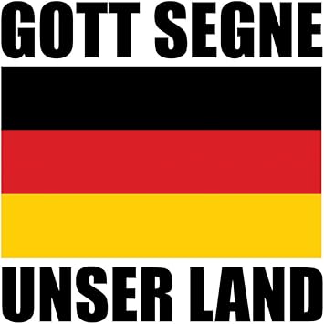 Aufkleber Jesus Gott Mit Uns Gott Segne Unser Land Deutschland Flagge Fur Auto Motorrad Grosse 10 X 10cm Amazon De Auto