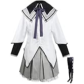 Okazaki Anime Homura Cosplay Costume Uniform Dress Halloween Outfit