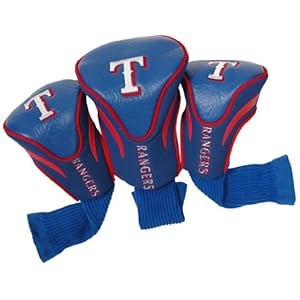 Team Golf MLB Adult-Unisex 3 Pack Contour Head Covers