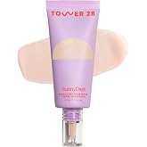 Tower 28 Foundation with SPF 30, SunnyDays Tinted Sunscreen, 05 (1 oz) | Fair/Pink, Buildable Tinted Moisturizer &amp; Mineral Sunscreen for Face, With Zinc Oxide &amp; Aloe for Sensitive Skin