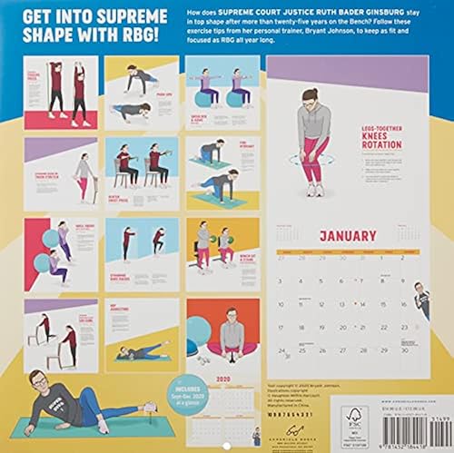 Personal Trainer Ruth Ginsburg Workout RBG Workout 2021 Wall