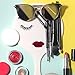 DYAFIN Natural False Eyelashes Handmade Reusable Lightweight Soft Professional False Lashes Full Cover Clear Band No Glue Fake Eyelashes