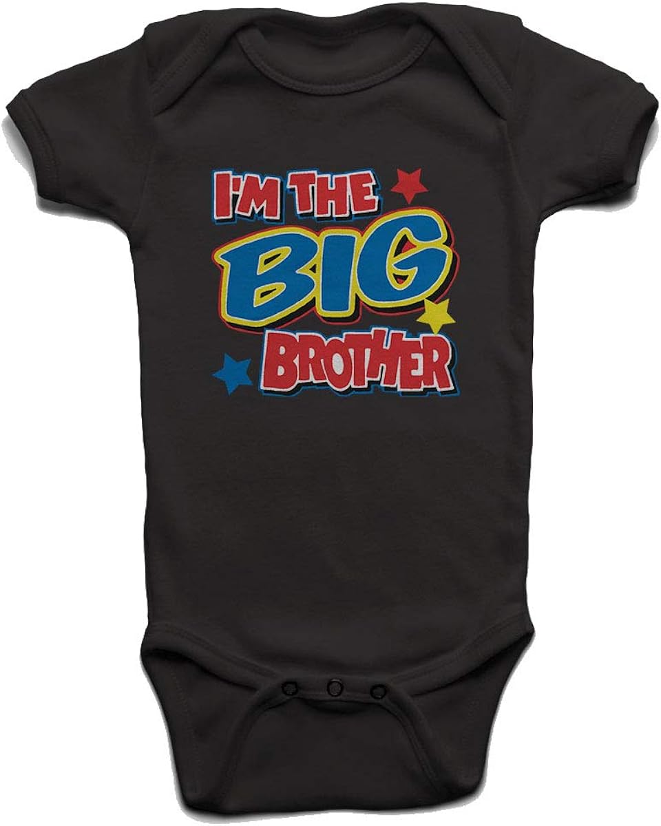 I Am The Big Brother Baby Boys Girls Onesie Clothing