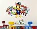 Paw patrol Window View Decal WALL STICKER Home Decor Art Mural 18