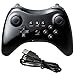 Bigaint Classic Gamepad Remote for Nintendo Wii U Pro Black，Wireless Game Controller