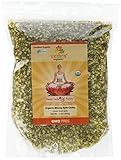 Organic Moong Split Chilka Dal (Green Gram Split) (2 Lbs)