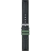 Tissot T852046787 22mm Lug Black Leather Strap