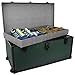 Seward Trunk Garrison Oversized Footlocker Trunk, Olive Drab Green, 31-inch (SWD5531-31)