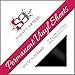 12x12 Permanent Vinyl, 20 Pack Black Outdoor Adhesive Backed Craft Sheets in Glossy Finish for Silhouette and Cricut to Make Monograms Stickers Decals and Signs by Scraft Artise