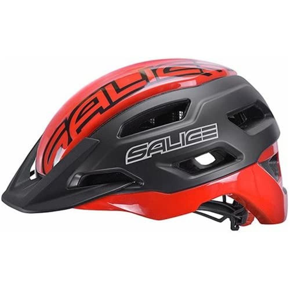 Salice Stelvio Unisex Adult Cycling Helmet Black/Red