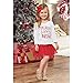 Mud Pie Toddler Girl Holiday Two Piece Playwear Set, Merry Bright, 3T