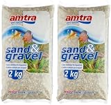 Amtra Croci Amtra Polychrome Natural Aquarium Gravel 3-4mm 2Kg Pack of 2