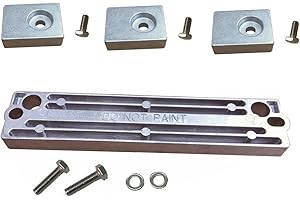US Marine Products LLC Aluminum Anode Kit Fits Suzuki 150-300 HP Outboard Motors Includes Hardware Replaces Martyr CMSZ150350KITA,