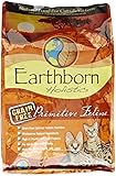 Earthborn Holistic Primitive Feline Grain Free Dry Cat Food, 5 Lb.
