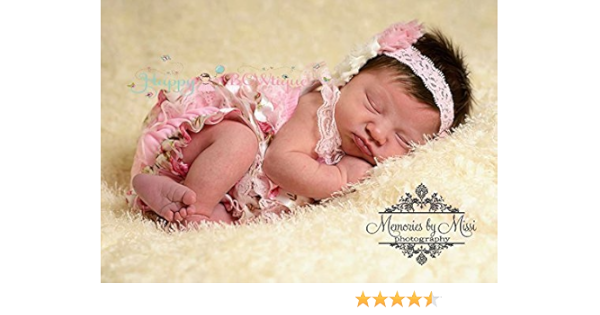 baby girl lace romper newborn