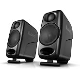 IK Multimedia iLoud Micro Monitor 50 watt Portable Wireless Bluetooth Studio Reference Monitors, Dual Speakers for Music Production, Mixing, Mastering, Composing, producing and DJs