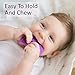 Baby Teething Toys - Adorable Violet Octopus - Best Sensory Learning Teether for Girl Or Boy Infant Newborn 3/6 / 12 Months / 1 Year Old - BPA Free Silicone - Cool Baby Shower Gifts