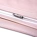 UFO Home Queen 600 TC 3-Piece Egyptian Cotton Zipper Closure Duvet Cover Set, Rose Quartz-AH