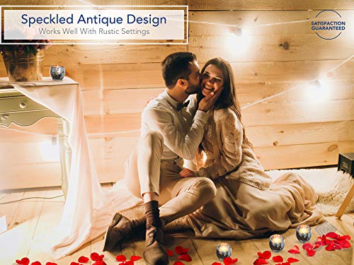 image for Candle Holder Glass Votive for Wedding, Birthday, Holiday & Home Decor