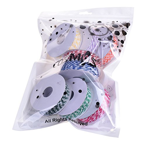 image for CM COSMOS 20 Yards Colorful Cotton Twine Cord for DIY Crafts Making De