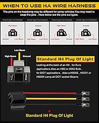 COWONE DOT Approved 60W 4x6 LED Headlights
