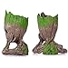 Groot Action Figures Fashion Guardians of The Galaxy Flowerpot Baby Cute Model Toy Pen Pot Best Christmas Gifts For Kids (Thinking tree)