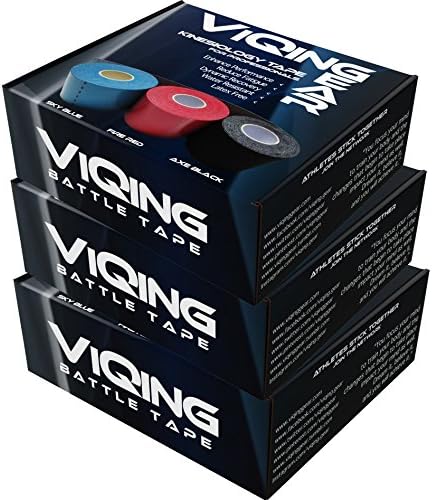 ViQing Gear Kinesiology Tape 9-pack - Muscle / Sports / Athletic / Battle Tape