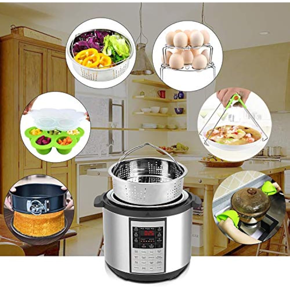 Pressure Cooker Accessories Set, Compatible With 5 6 8 10 Qt Instant