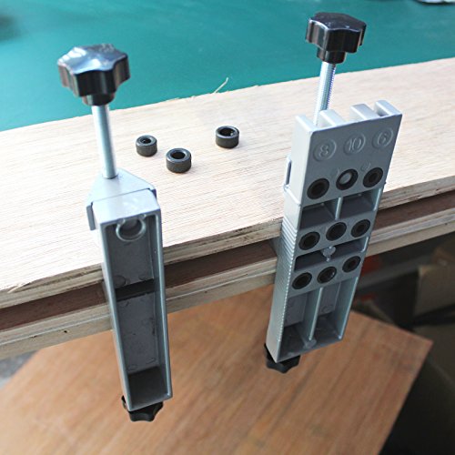 Jig Dowel Dowelling Jig Set, PANGOLIN Universal Dowel Jit Kit 6,8&10mm