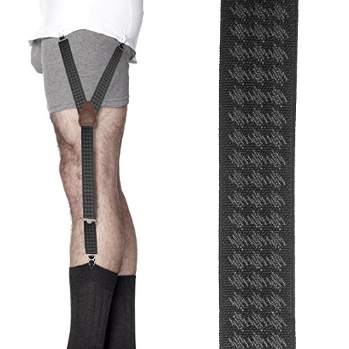 Kk & jay supply co. shirttail garters - houndstooth shirt sta…