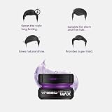 Vasso Hook Up Water Based Gel Wax Styling Purple Hair Wax for Men & Women view 4
