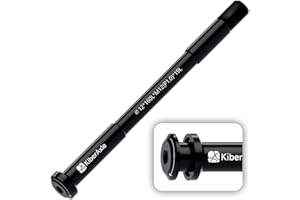 KIBERAXLE 12mm Thru Axles for Bike Forks and Rear Shock, Mountain and Road Bike Aluminum Alloy Hubs Adapter Axle, Thread Pitch: 1.0 mm； Length: 120/124 / 138/160 / 168/174 / 180 / 185mm