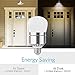 Dusk to Dawn Light Bulb, Witshine 100W Equivalent E26 3200K LED Photo Sensor Light Bulb with Auto on/off, Indoor / Outdoor Lighting Lamp for Porch, Hallway, Patio, Garage(Warm White, Much Brighter)