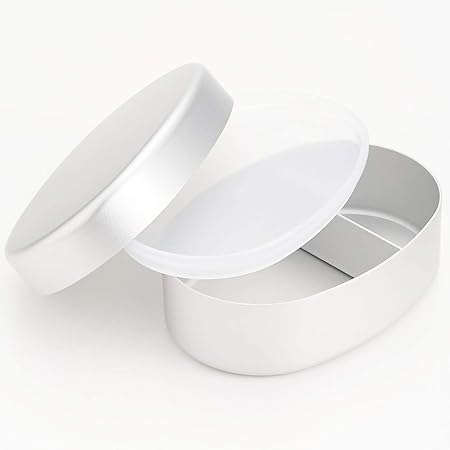 MUJI Bento/Lunch Box Aluminium Small Oval by Muji: Amazon.es: Hogar