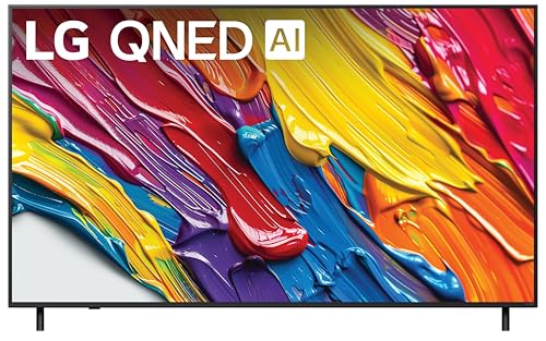 LG 75-Inch Class QNED AI 4K QNED82A Series Smart TV w/AI Sound, HDR10, 4K Super Upscaling, Filmmaker Mode, Wow Orchestra, Alexa Built-in (75QNED82AUA, 2025)