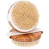 HS-2pcs-Body-Brush-Dry-Skin-Bath-Shower-Brush-Back-Scrubber-Natural-Bristles-Exfoliating-Cellulite-Brush-Bamboo-Wood H&S 2pcs Body Brush Dry Skin Bath Shower Brush Back Scrubber Natural Bristles Exfoliating Cellulite Brush Bamboo Wood