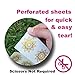 100+ pcs Bachelorette Party Tattoos/Bride Flash Tattoo (8 Sheets) Perforated Temporary Metallic Gold Tattoos Quick Bridal Shower Party Favor Decorations: Bride Tribe, Bridesmaid, Maid of Honor, Funny
